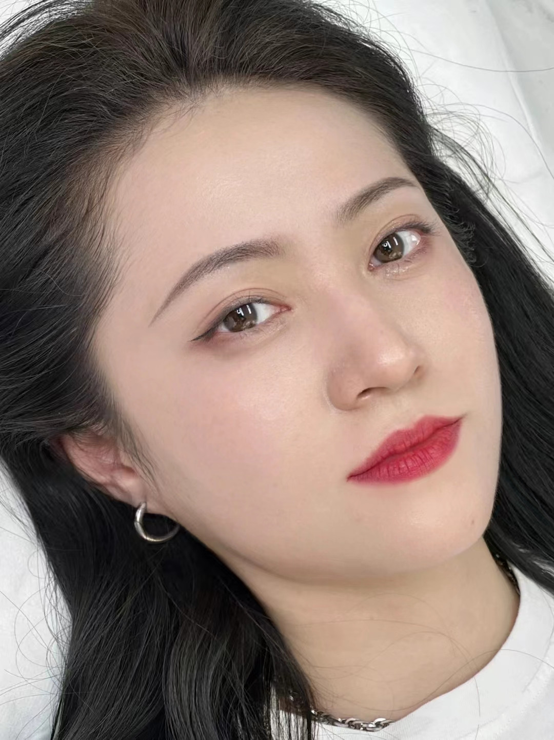 半永久纹眉副作用,纹眉的好处与坏处图解