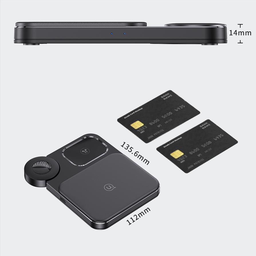 三合一充电器可以一起充吗,瑞特克三合一磁吸无线充