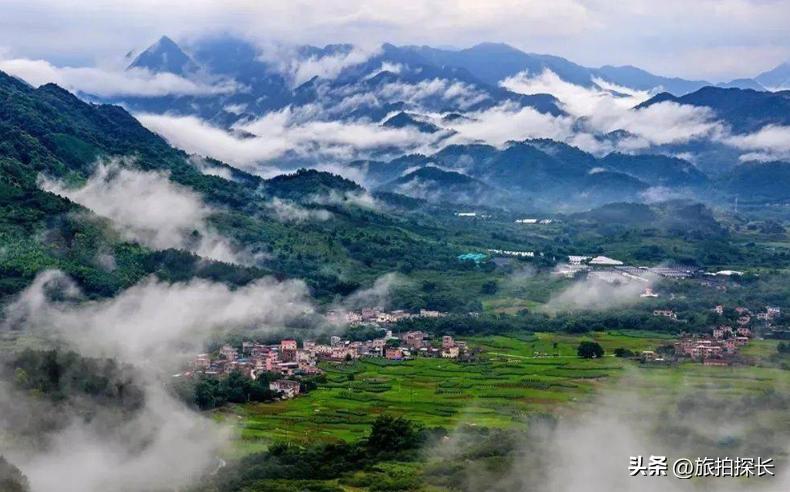 广州从化太平最高的山,从化最著名四座山峰