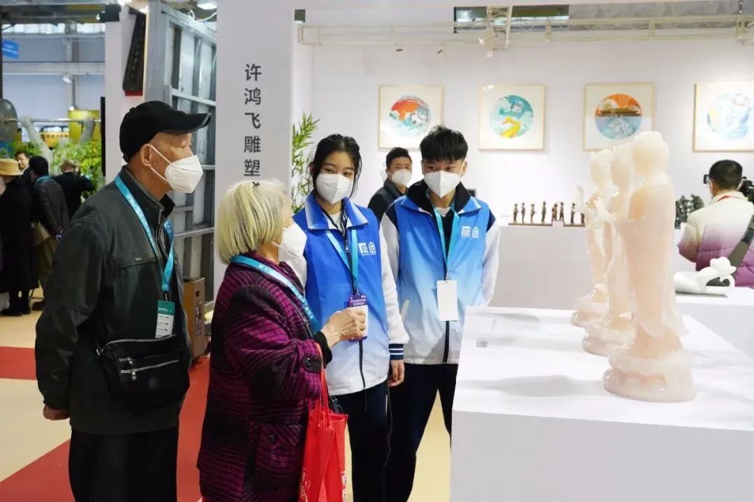 国际石材展览会开幕,国际会展中心石头展