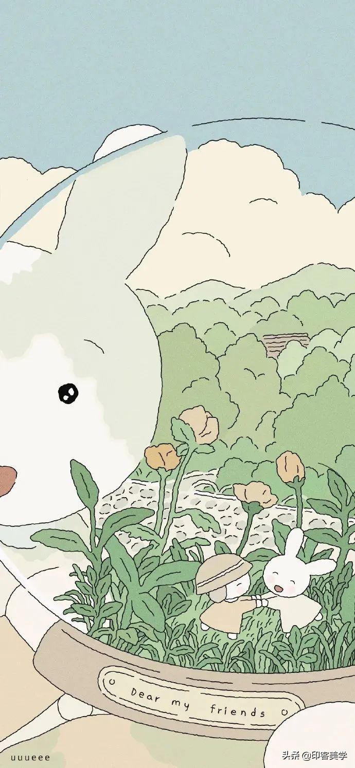 小众插画头像,分享给大家一组我的原创插画头像