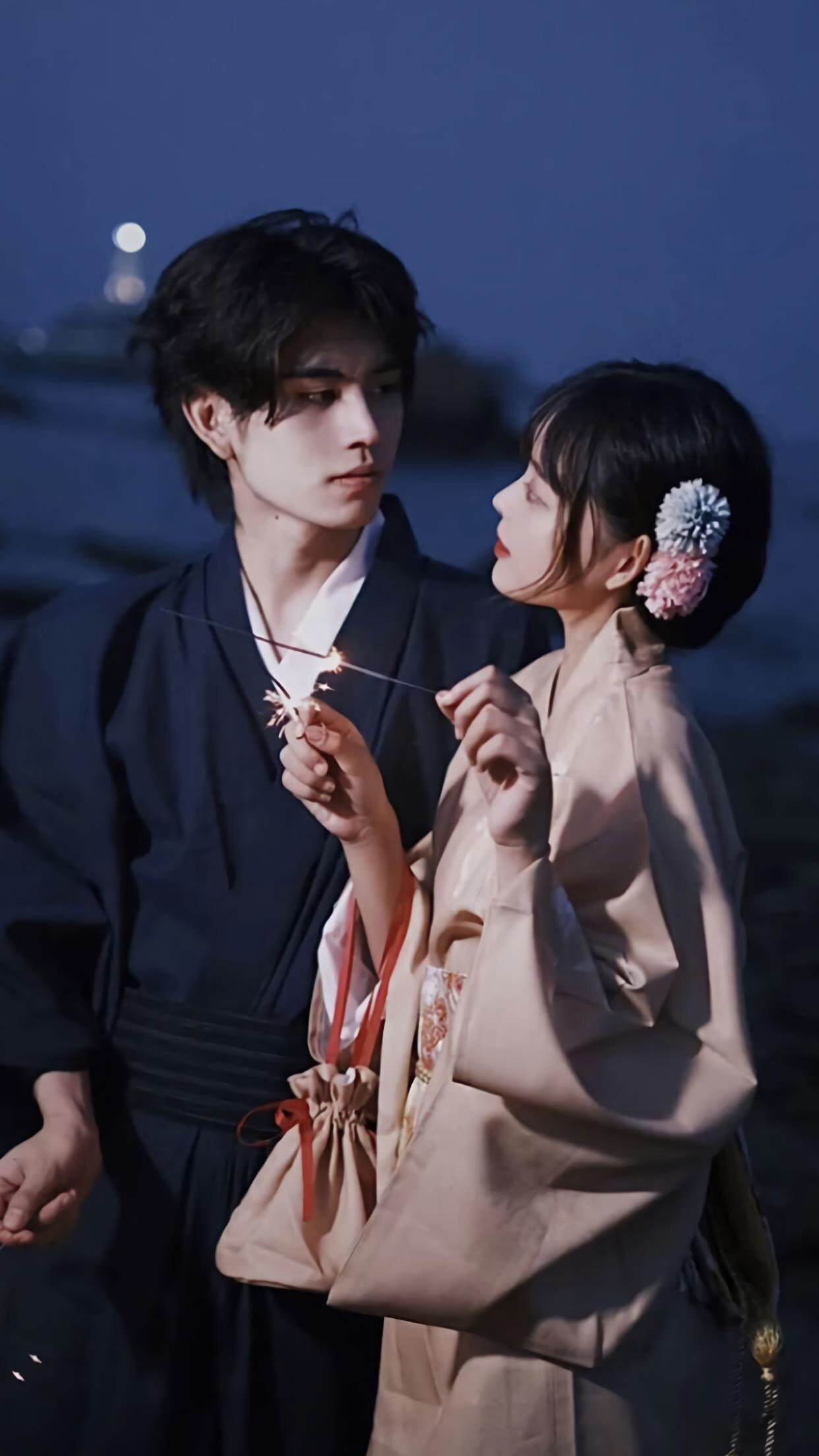 你就是我的风景情侣壁纸,情侣壁纸黄昏与四季