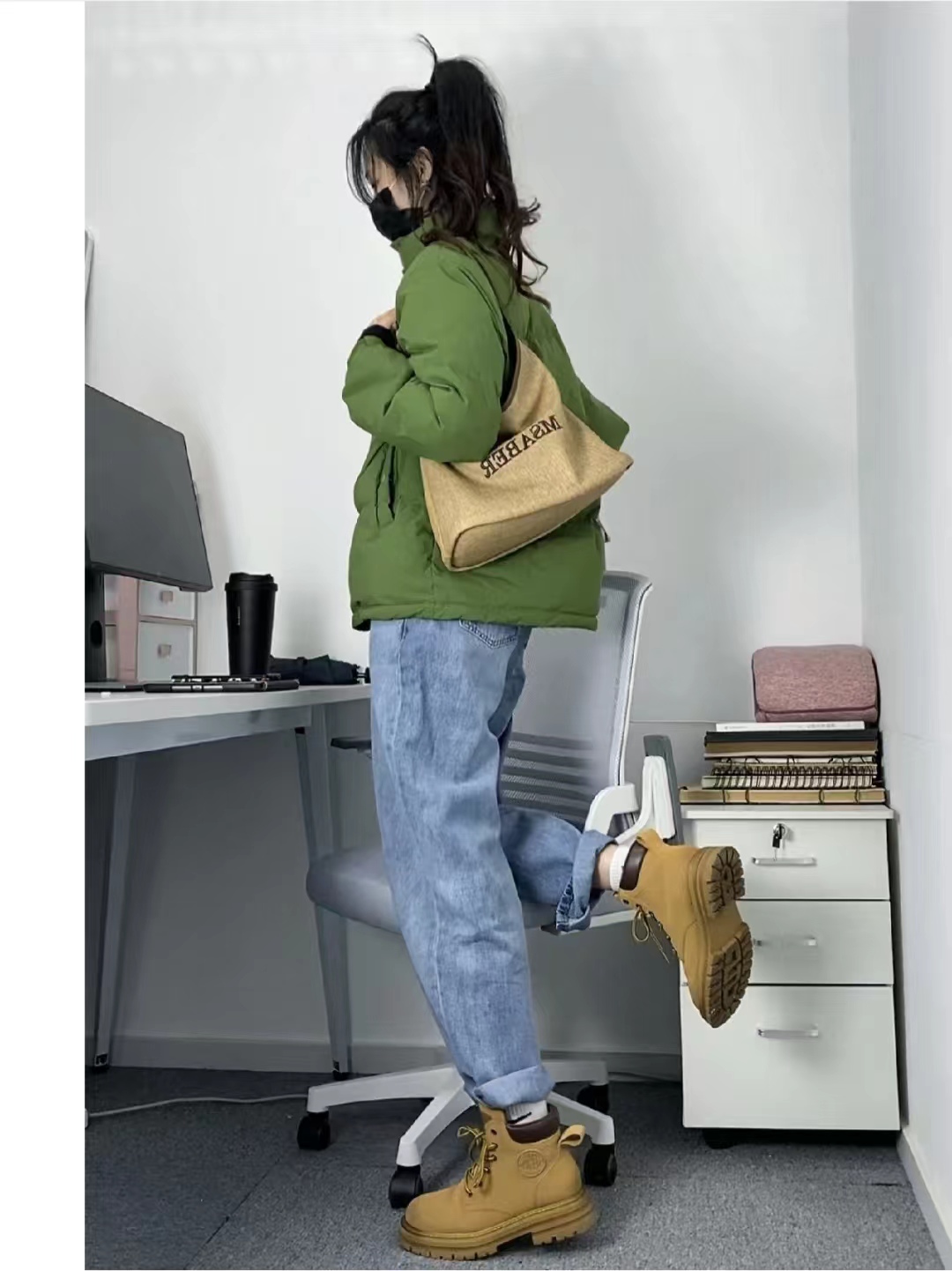 打工人羽绒服穿搭,精致打工人一周穿搭男冬天