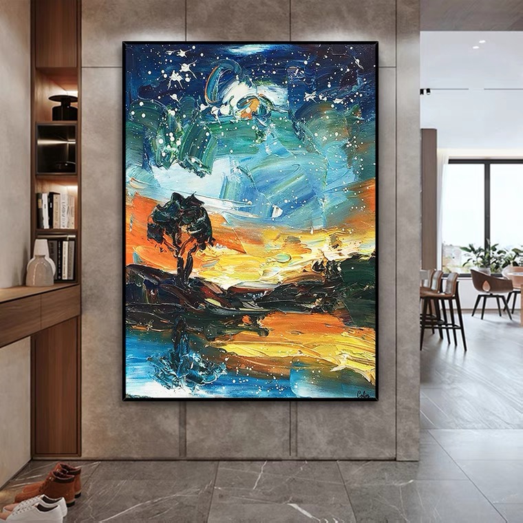 装饰画最新工艺油画,妙彩装饰画价格