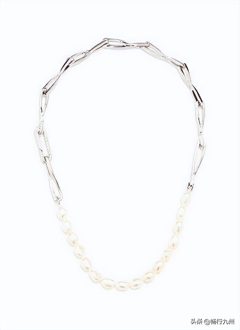 男士高档金属颈链,颈链男款高级感