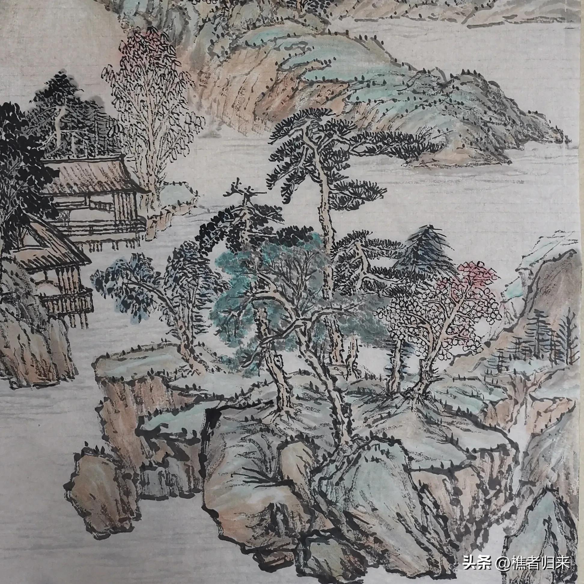 中国最好的十大传统山水画,中国传统水墨画山水画高清