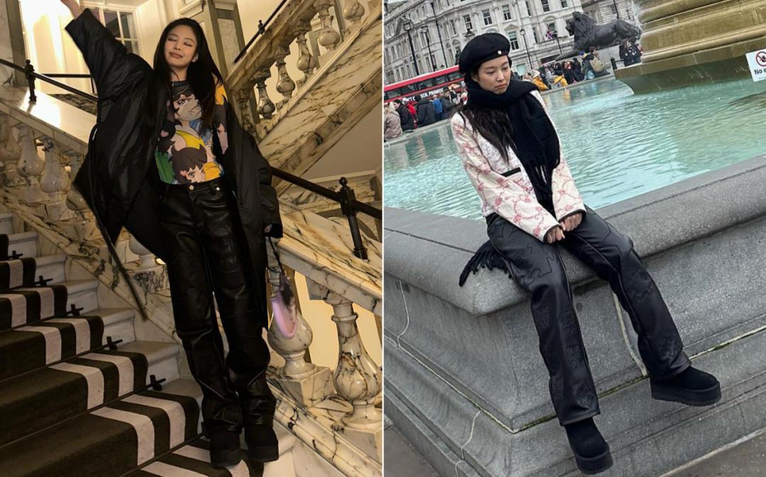 blackpink全员喜欢什么颜色,blackpink三个人穿一样的鞋