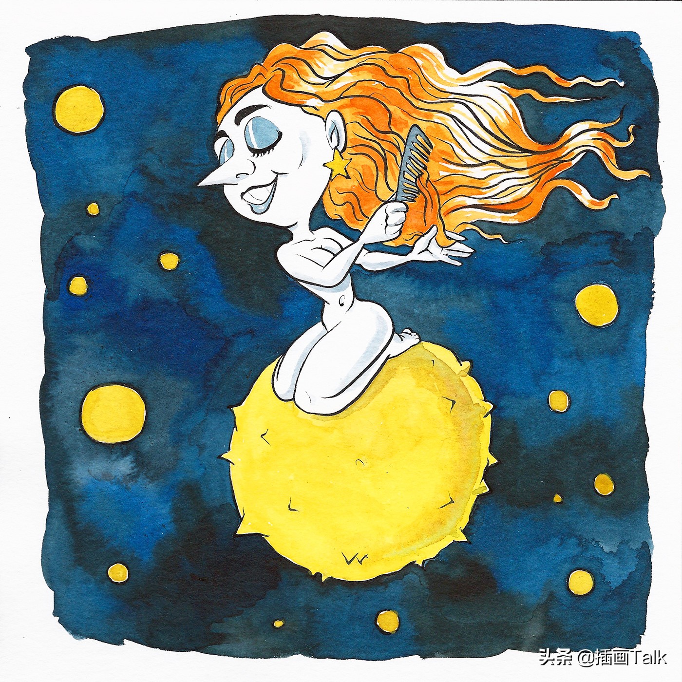 南非插画师,南非插画师作品