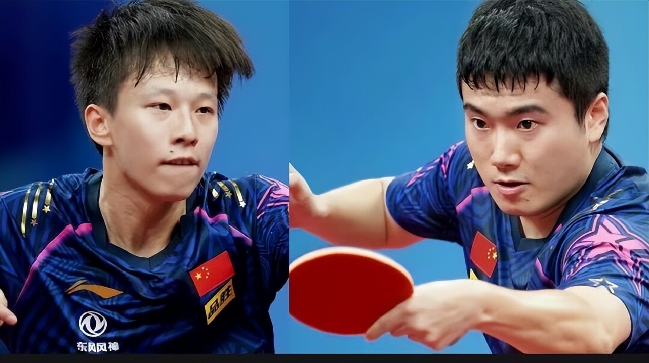 刘国梁看梁靖崑林高远,梁靖崑赢林高远后的嘚瑟动作