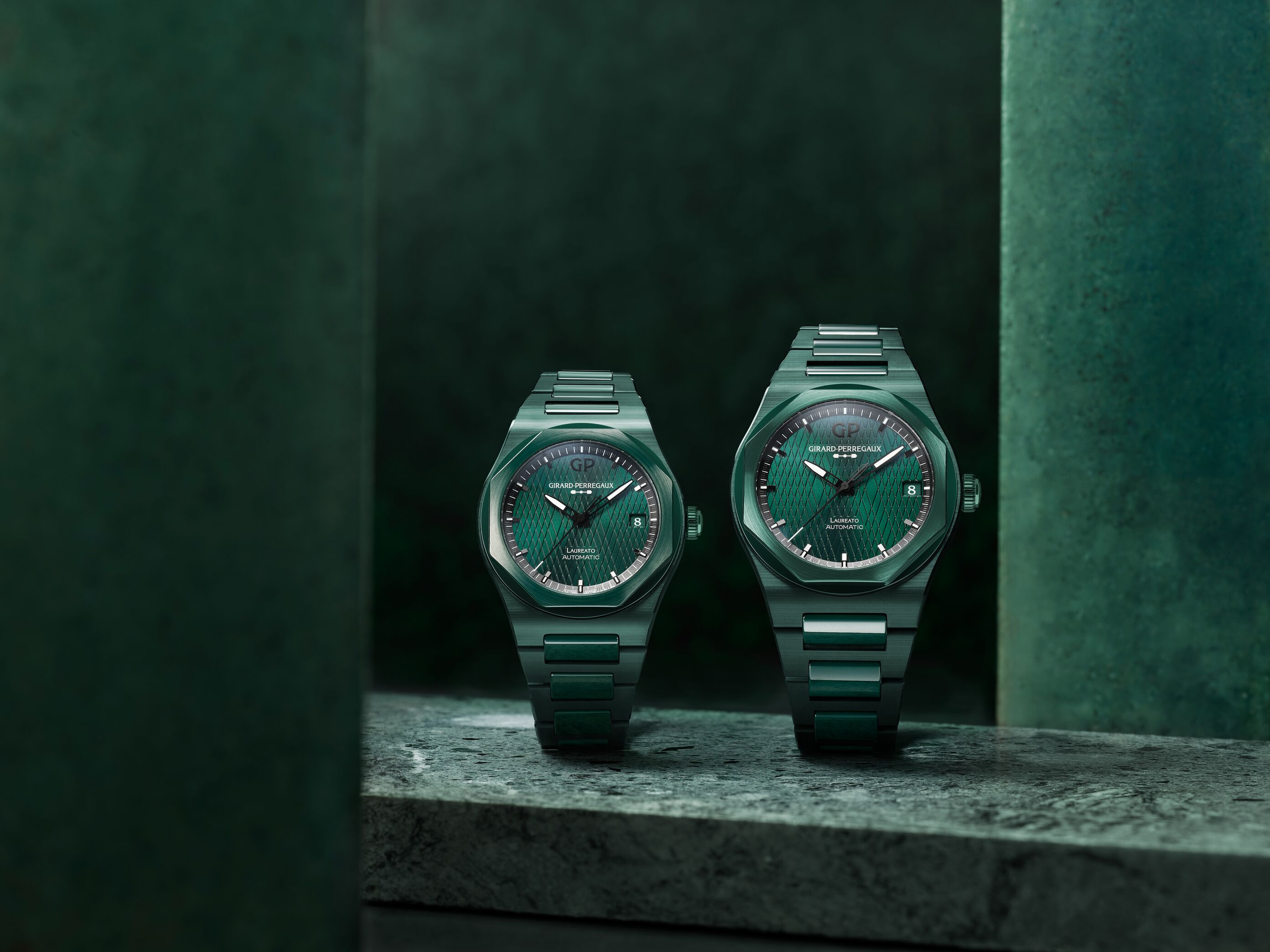gp芝柏表绿色腕表唤醒春之活力,瑞士芝柏手表经典款