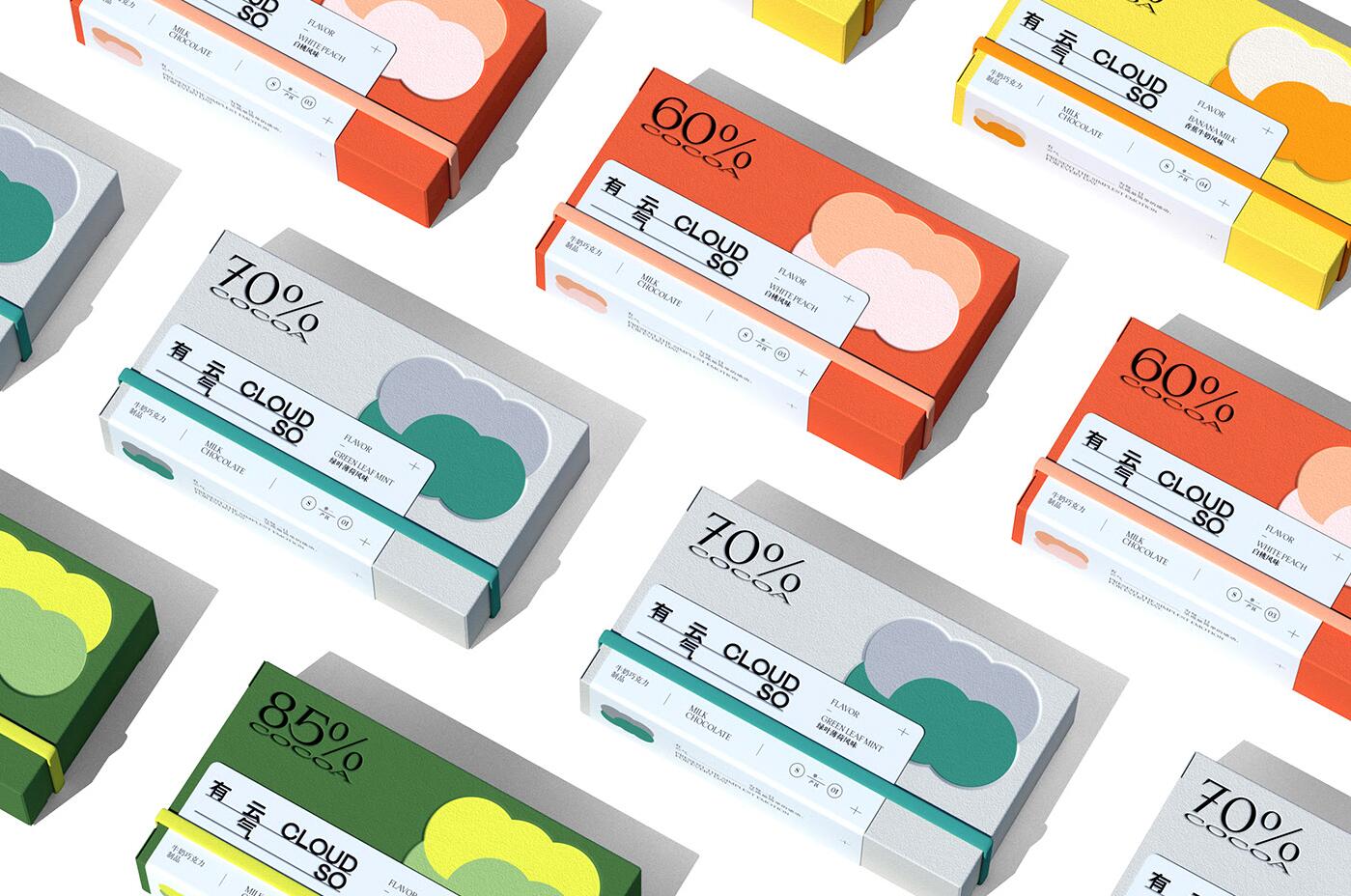 巧克力包装设计步骤,简单巧克力大件造型