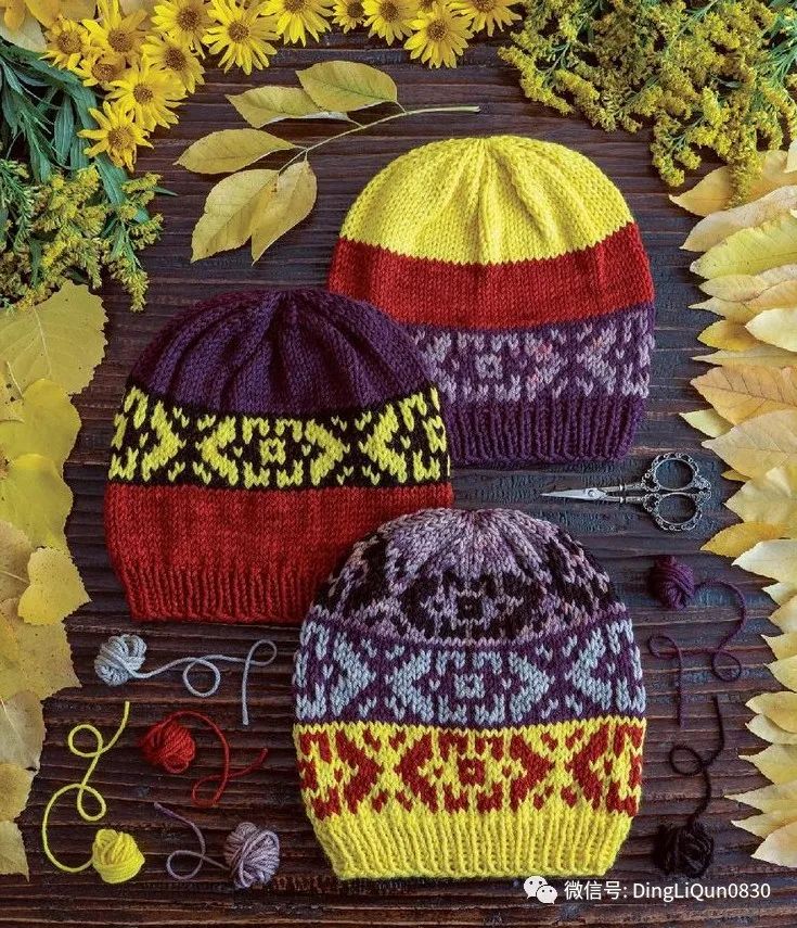针织帽子花样大全视频,针织帽子创意