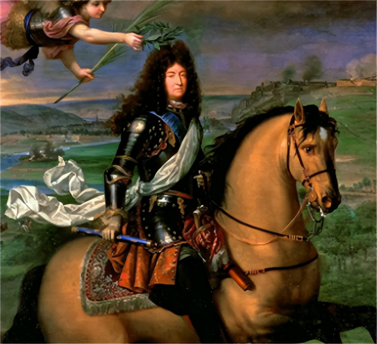 路易十四年轻时的生活,路易十四多少年