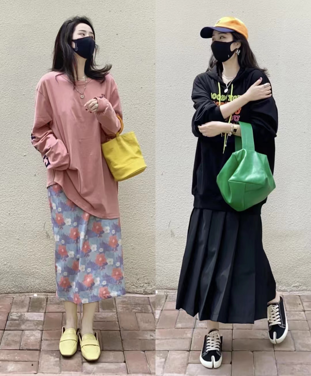 宽松版卫衣搭直筒宽松休闲裤,宽松卫衣怎么搭配裙子才好看