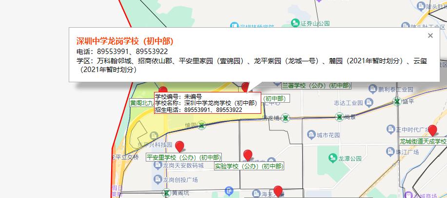 龙岗区民办学校入学积分排名,龙岗2023初中入学积分排名