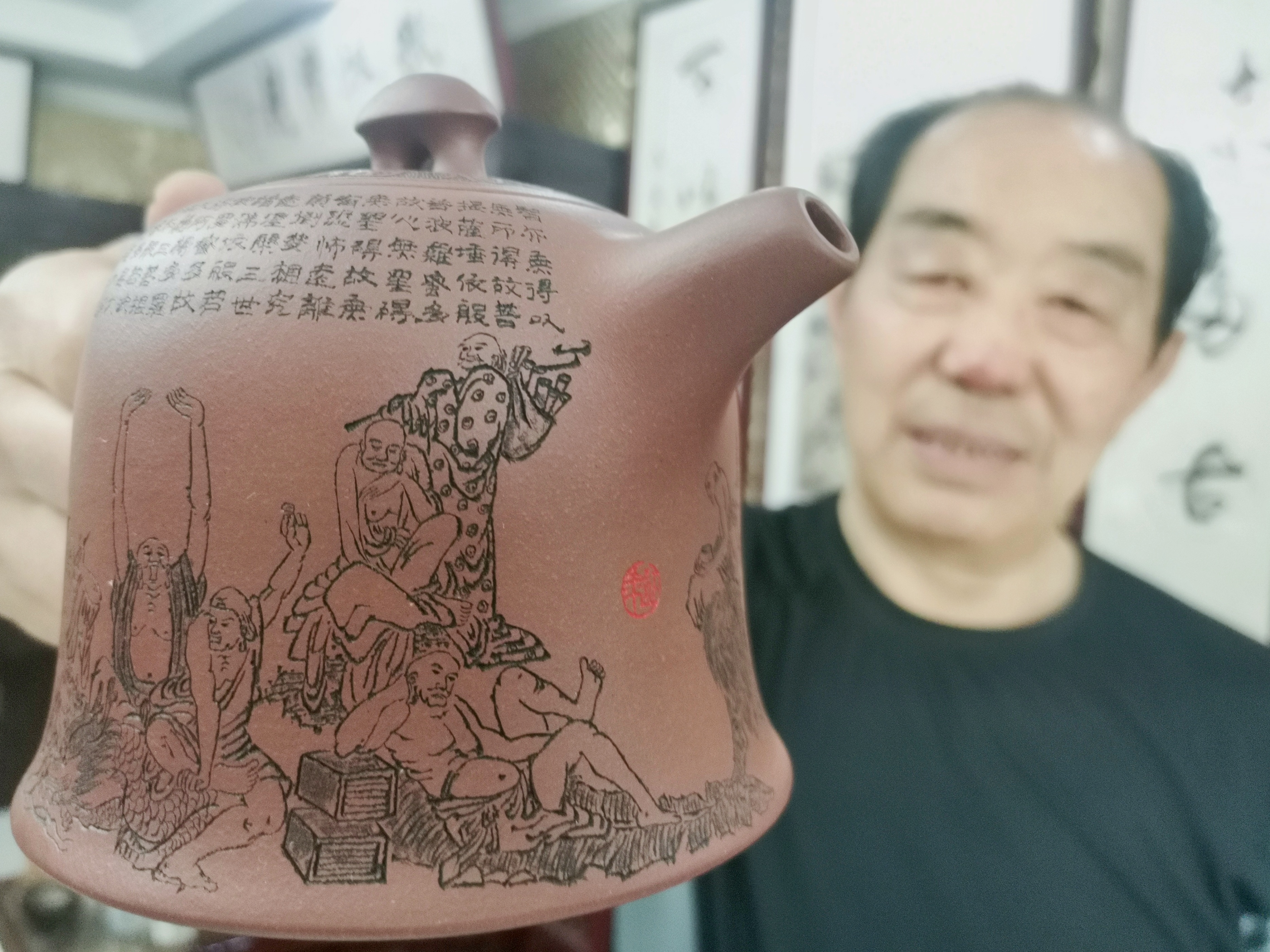 匠心制作高端紫砂壶,匠心制作紫砂茶具