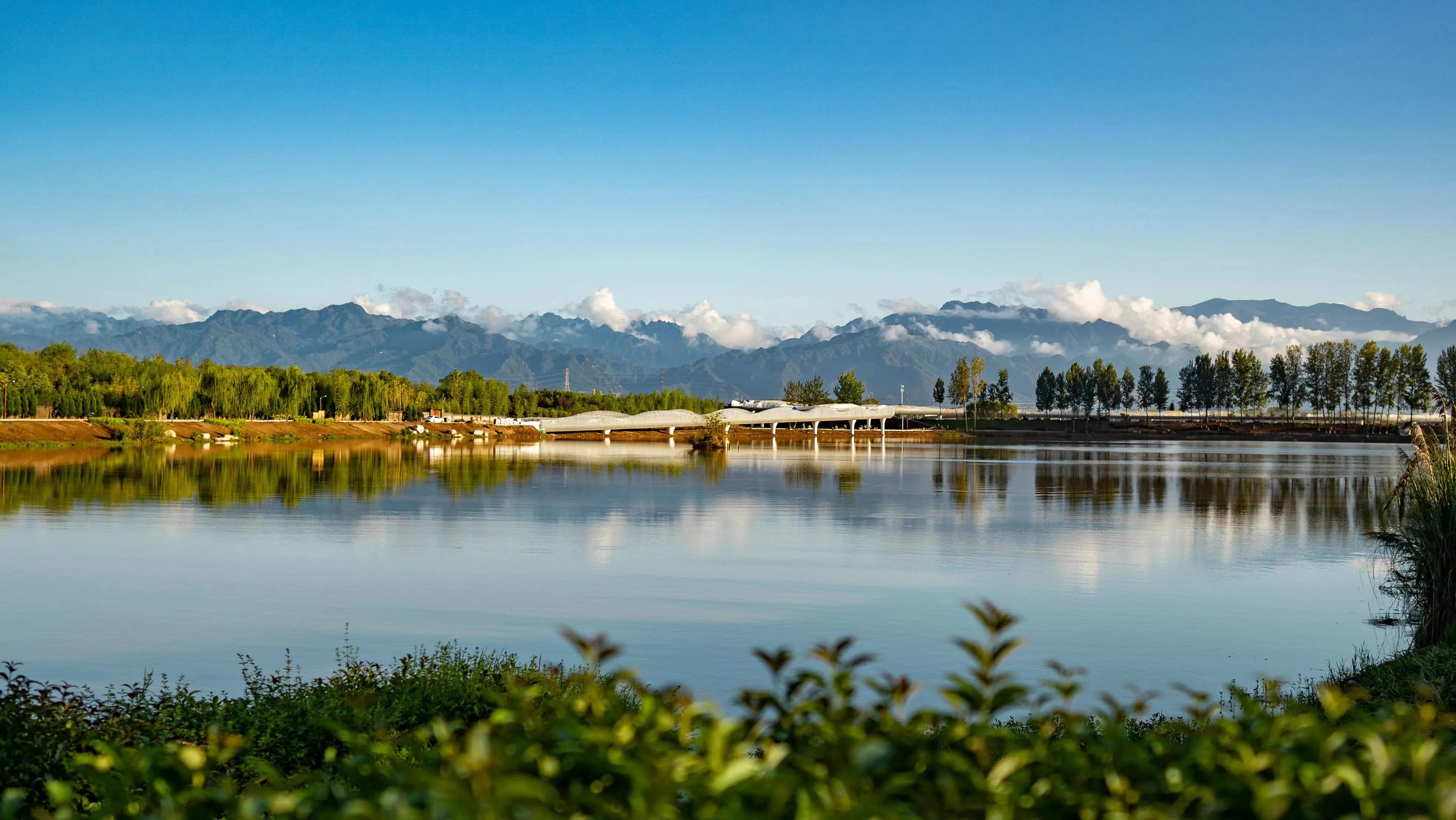 西安新城区和高新区,西安高新生态绿心规划