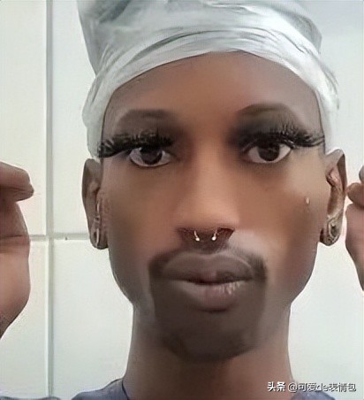 抖音黑人老嫂子搞笑表情包合集