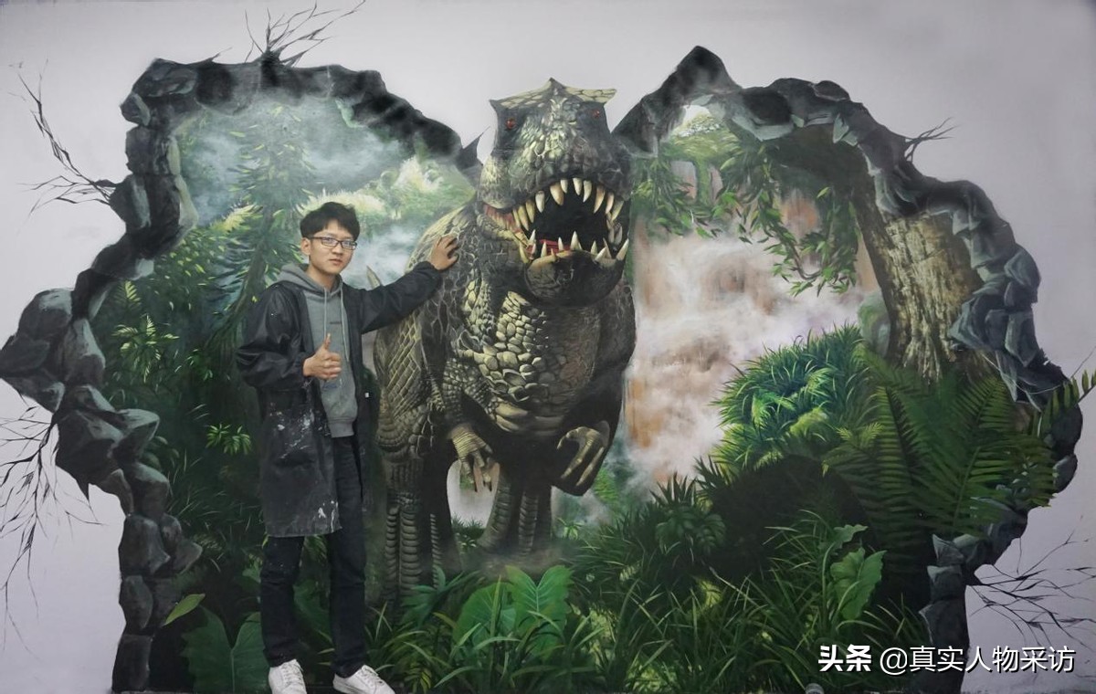 免费手工墙绘,3d墙绘入门手绘