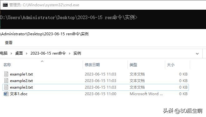 ren命令的批量使用方法,如何用ren命令批量修改不同文件夹