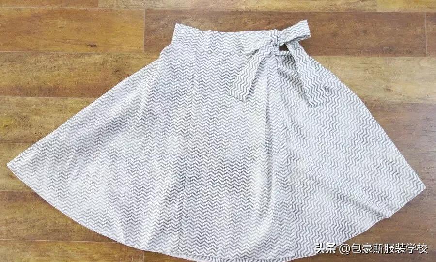筒裙的缝制方法,裹身裙裁剪教程