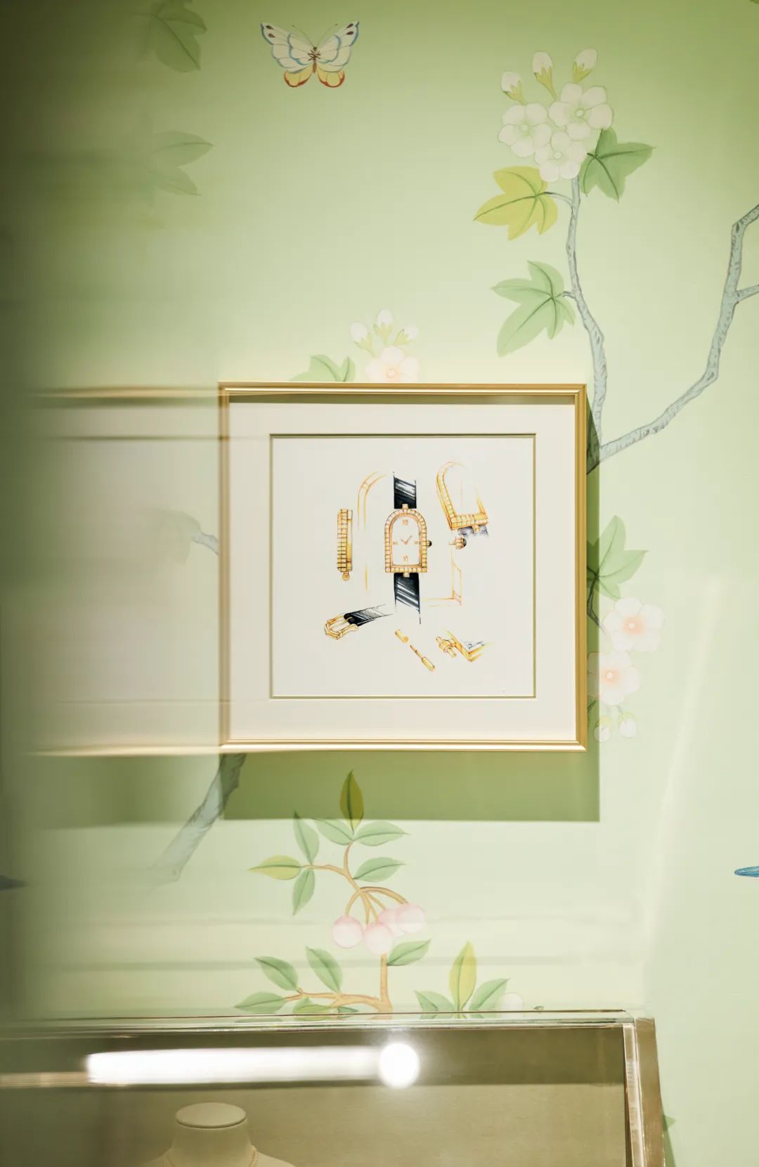 lolarose小绿表,英国进口lolarose欧美腕表