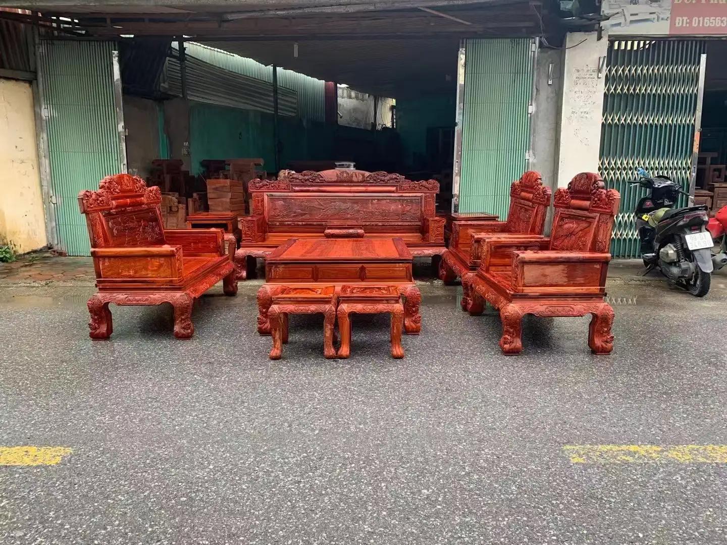 缅甸花梨黑红老料六件套,缅甸花梨黑红老料沙发价格