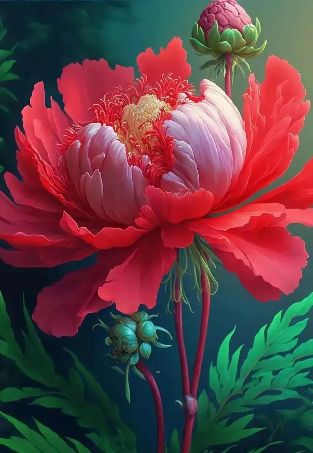 花朵盛开绚丽多彩让人赏心悦目,多姿多彩的花令人心情愉悦