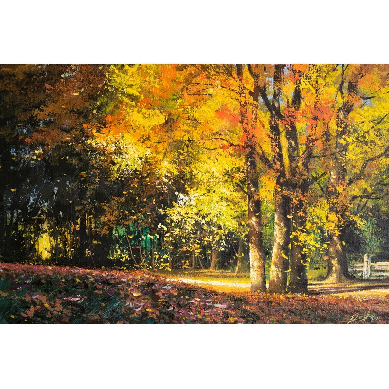 画家维克多风景画图片,维克多丙烯风景画颜料