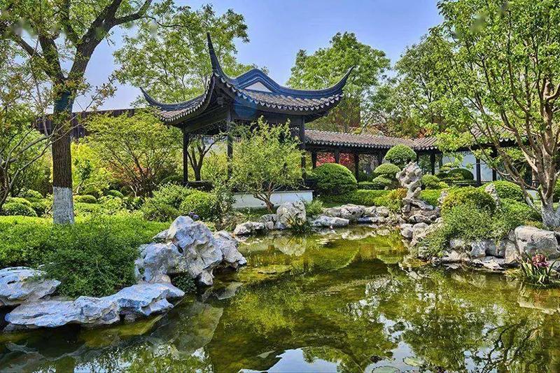 中国古典园林意境的三个设计手法,古典园林的构景手法