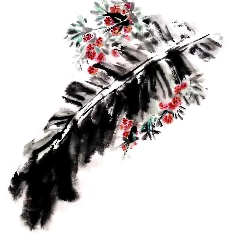 听障画家,刘春城国画作品