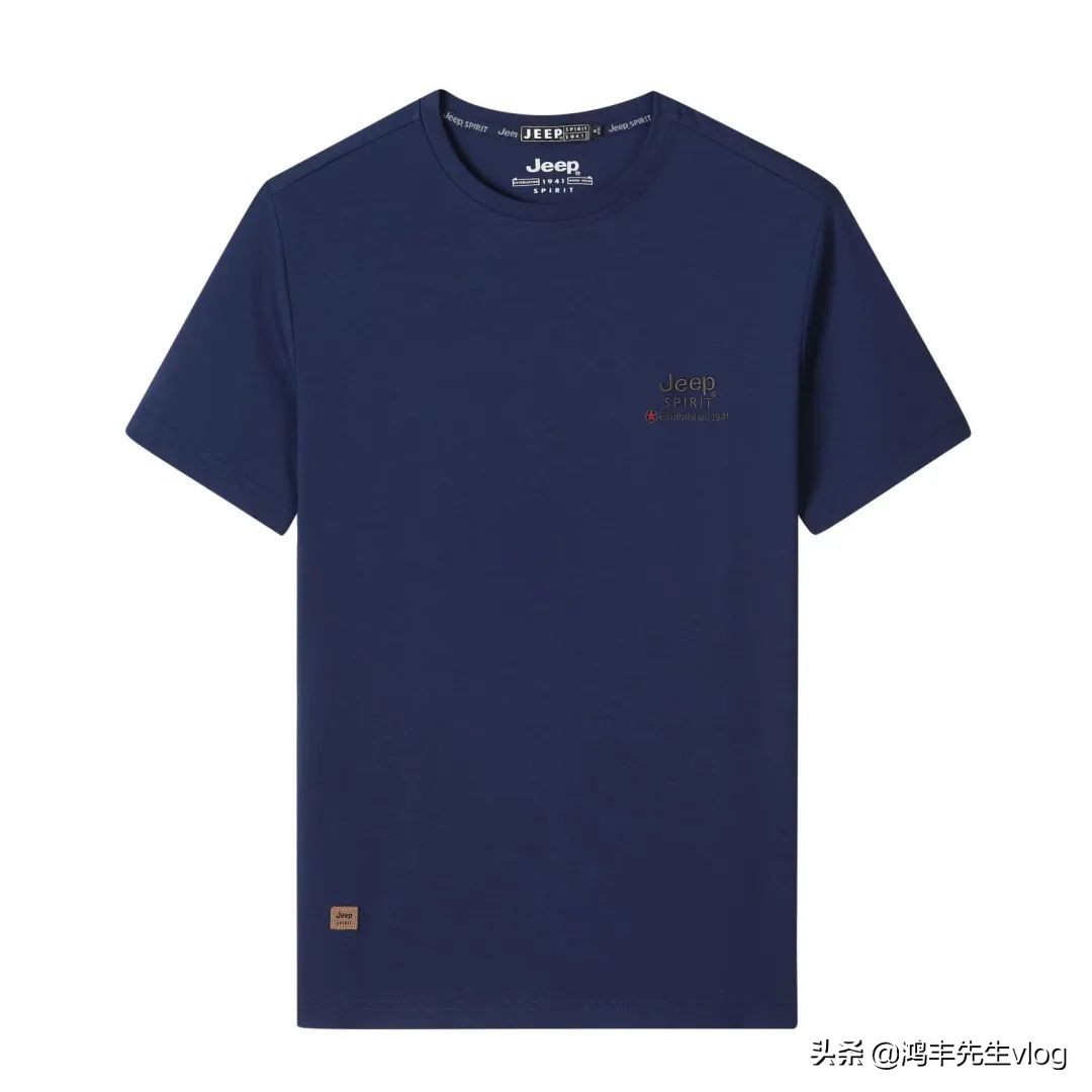 jeep短袖t恤专卖店男装翻领,jeep短袖t恤男纯棉官方正品