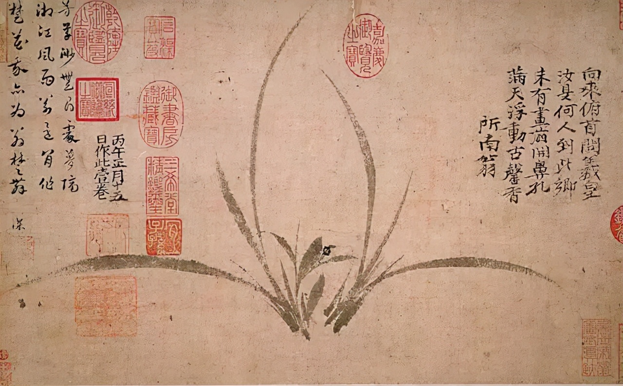 中国历代名画鉴赏图文,100幅历代名画欣赏