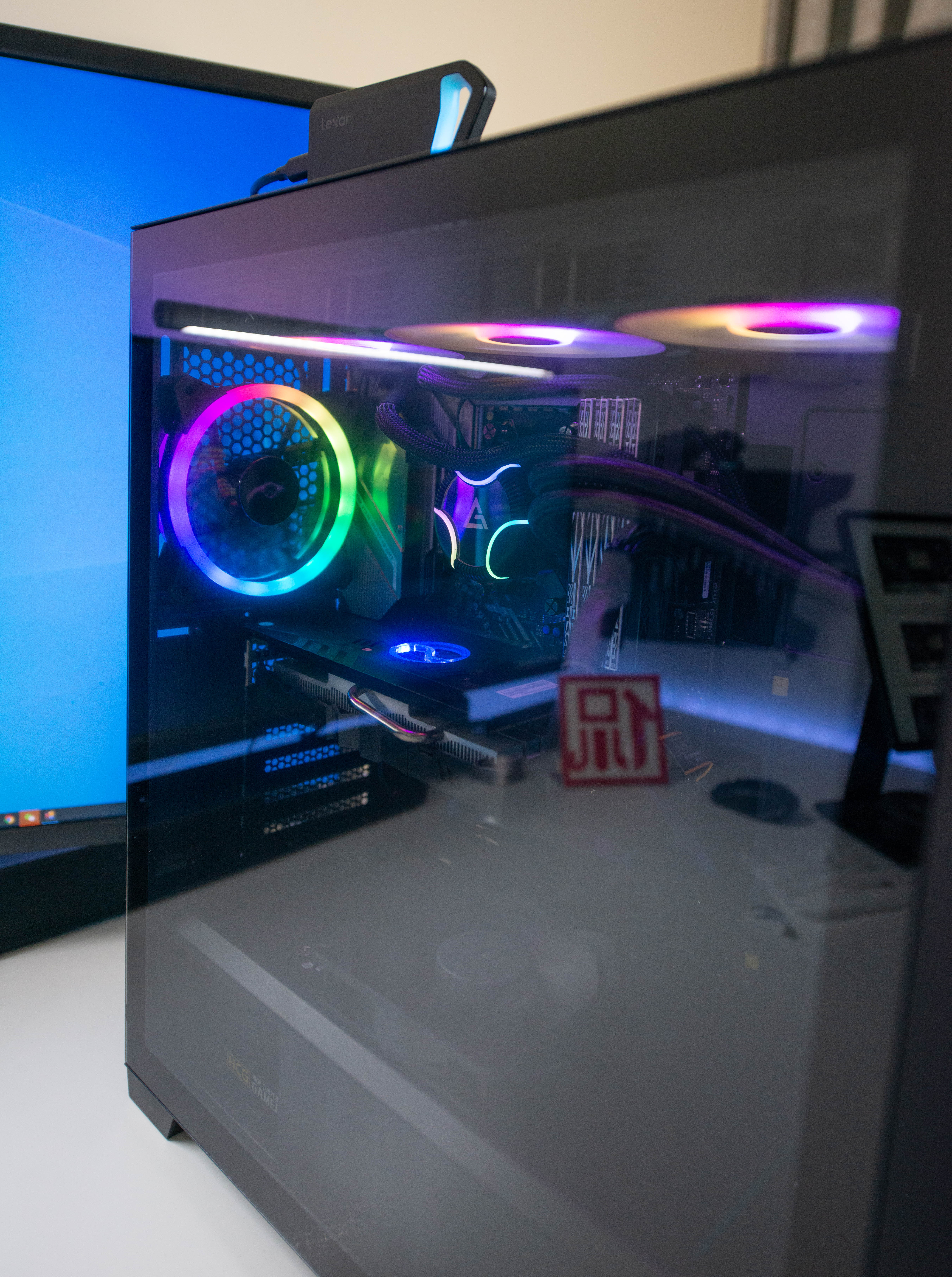 显卡diy水冷安装教程,水冷显卡组装电脑教程