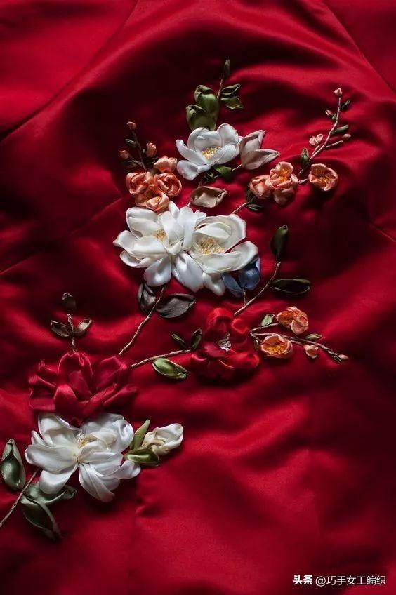 丝带绣新款十字绣,刺绣十字绣今年新款