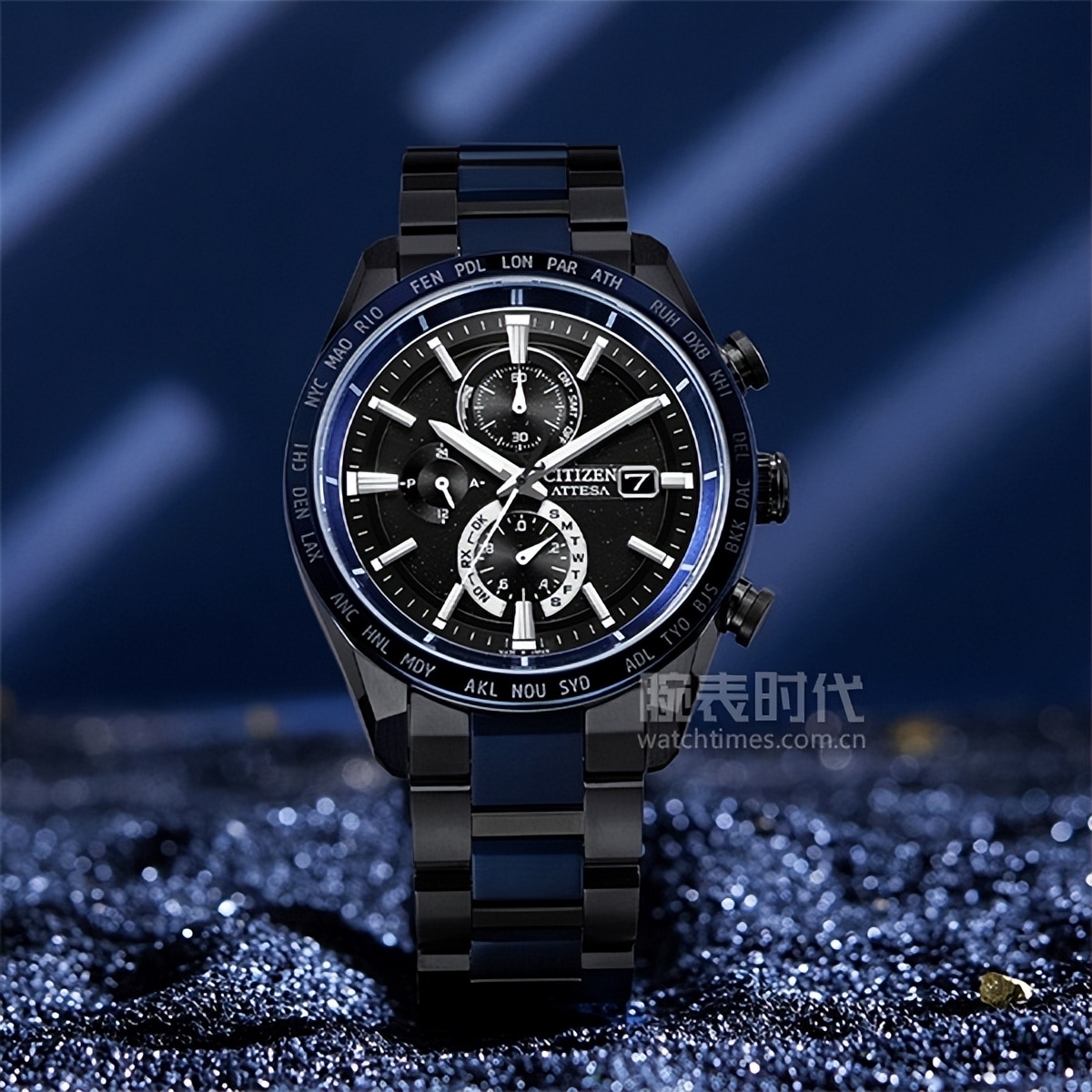 西铁城“蓝宇宙”，想说爱你太容易