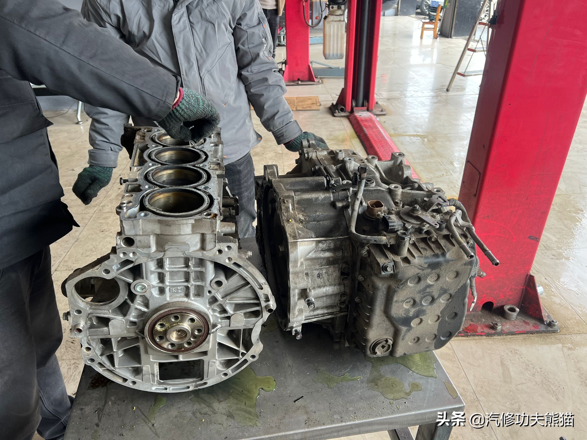 全新胜达大修,现代全新胜达9万公里烧机油