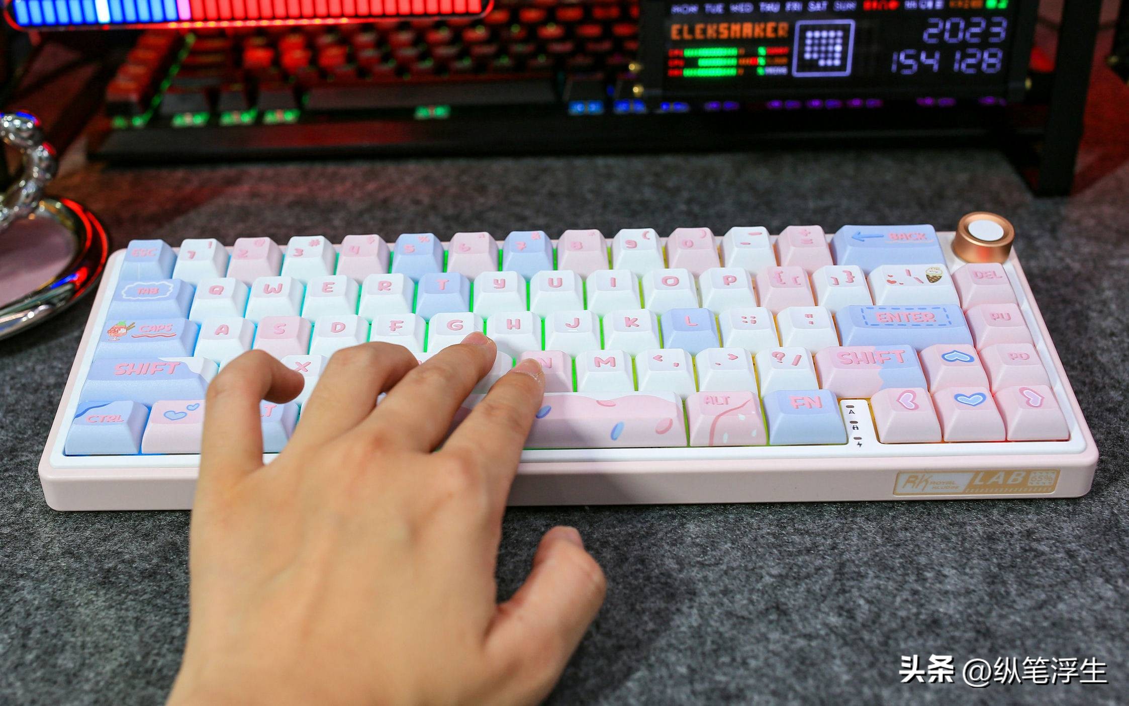 百元性价比极高键盘,rkr65键盘打不出数字