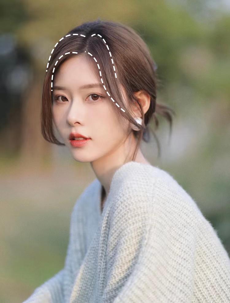 永远不知道剪刘海后有多美,不剪八字刘海不知道自己有多好看