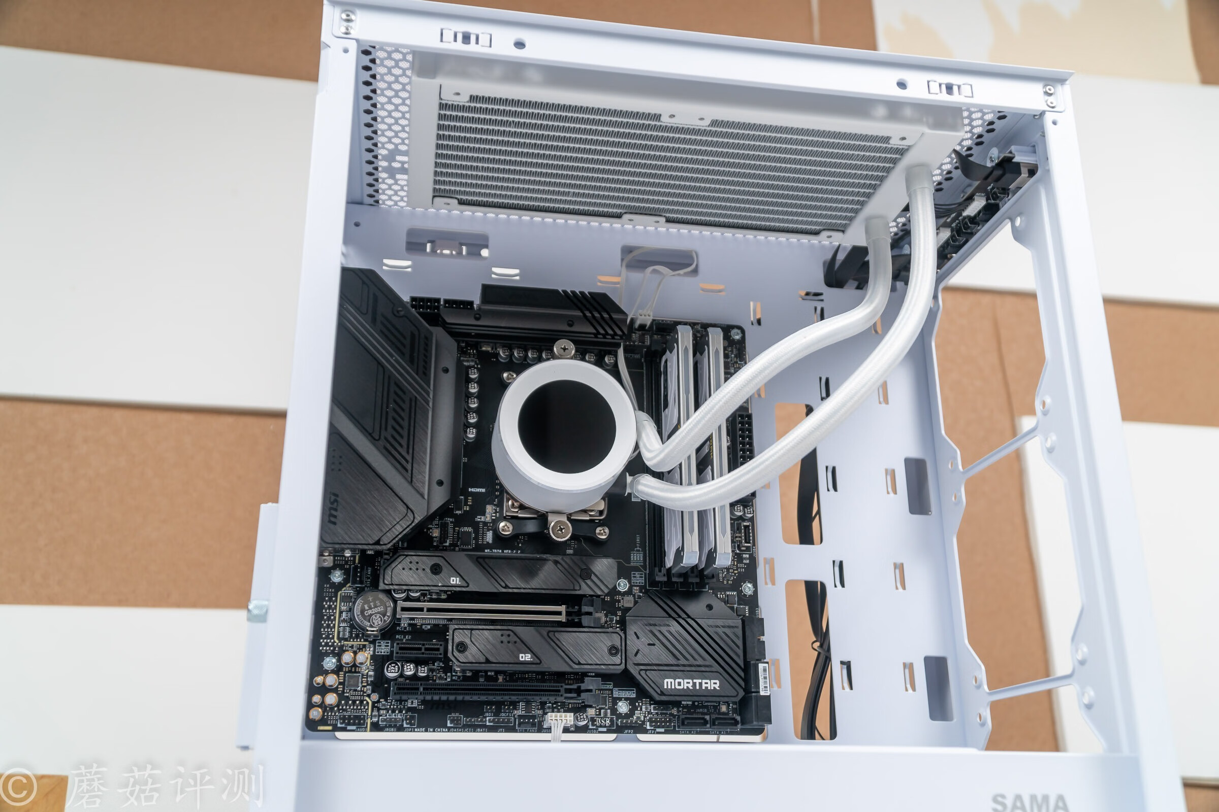 先马静音机箱散热测评,先马易大师进化版matx机箱