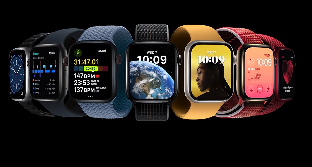 applewatch各代外观对比,applewatch一代发布有多惊艳