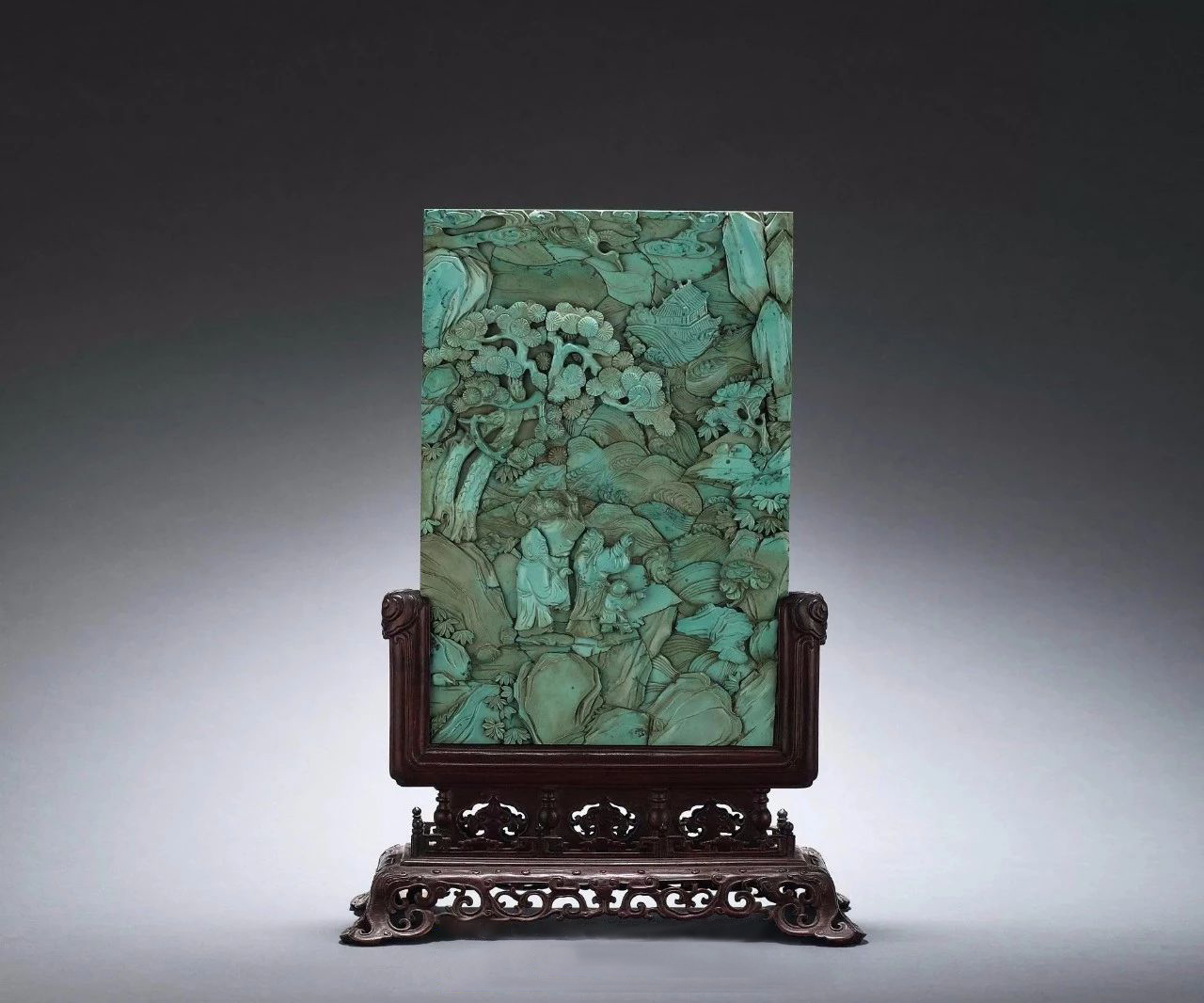 明清家具用的石材,明清家具的草龙纹