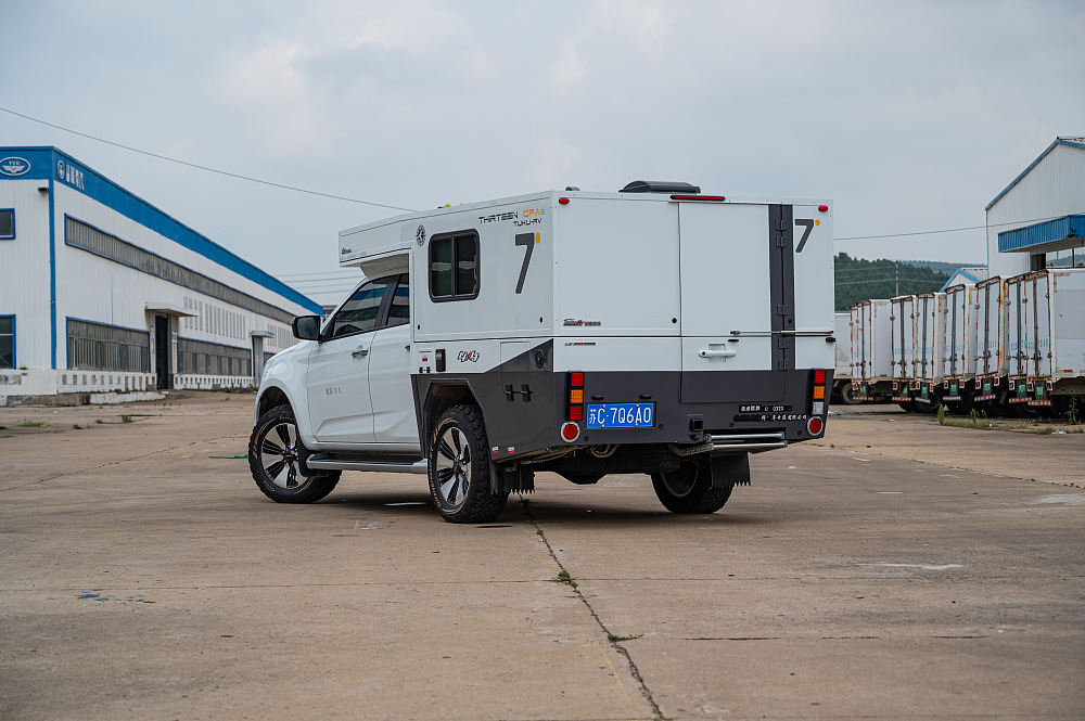 五十铃四驱轻卡房车最新,五十铃四驱柴油版单排硬顶房车