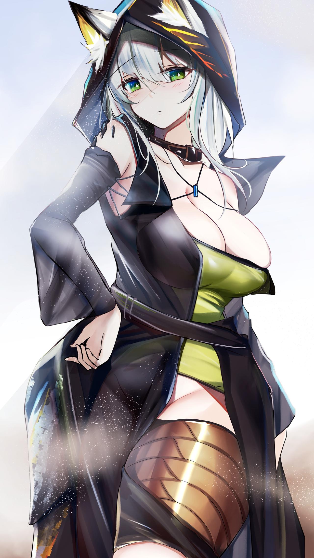 明日方舟凯尔希的露肩装,明日方舟凯尔希预览图