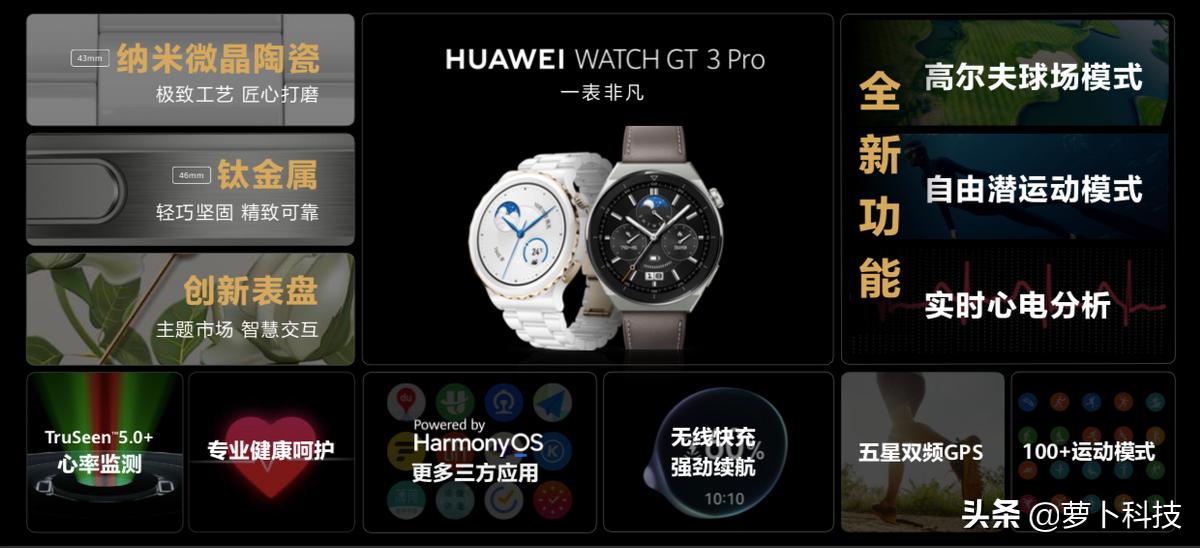 华为watchgt3pro钛合金深度测评,华为watchgt3pronew深度测评