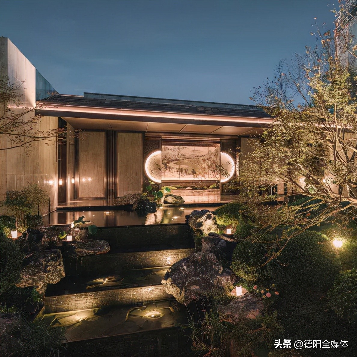 德阳市世外桃源景区,德阳大自然园林景观