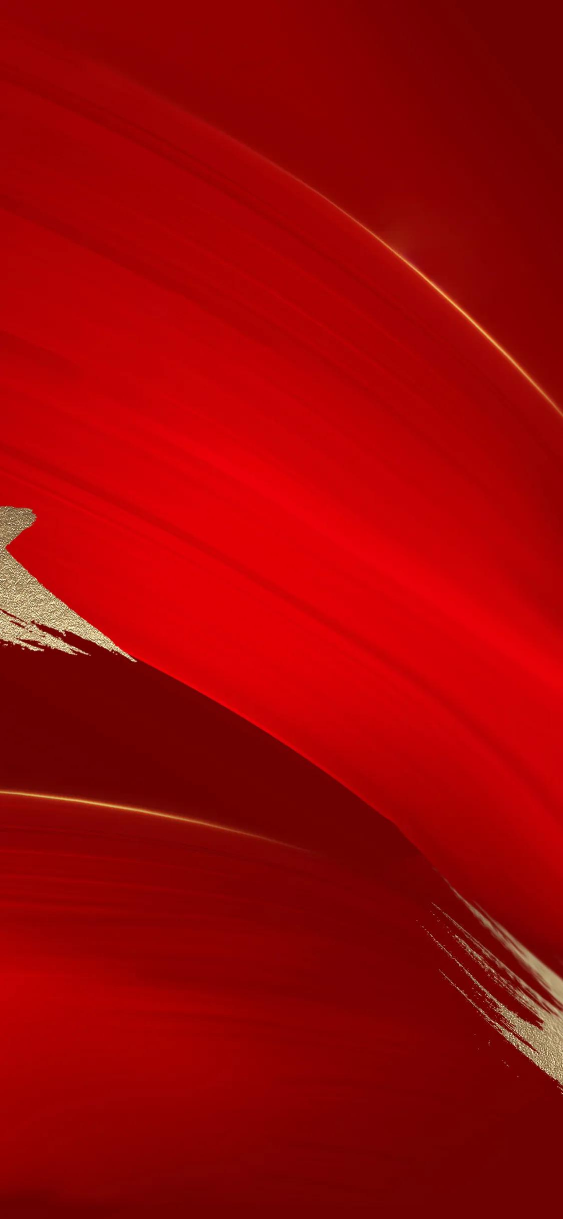 纯红色中国红壁纸图片,经典红色系壁纸