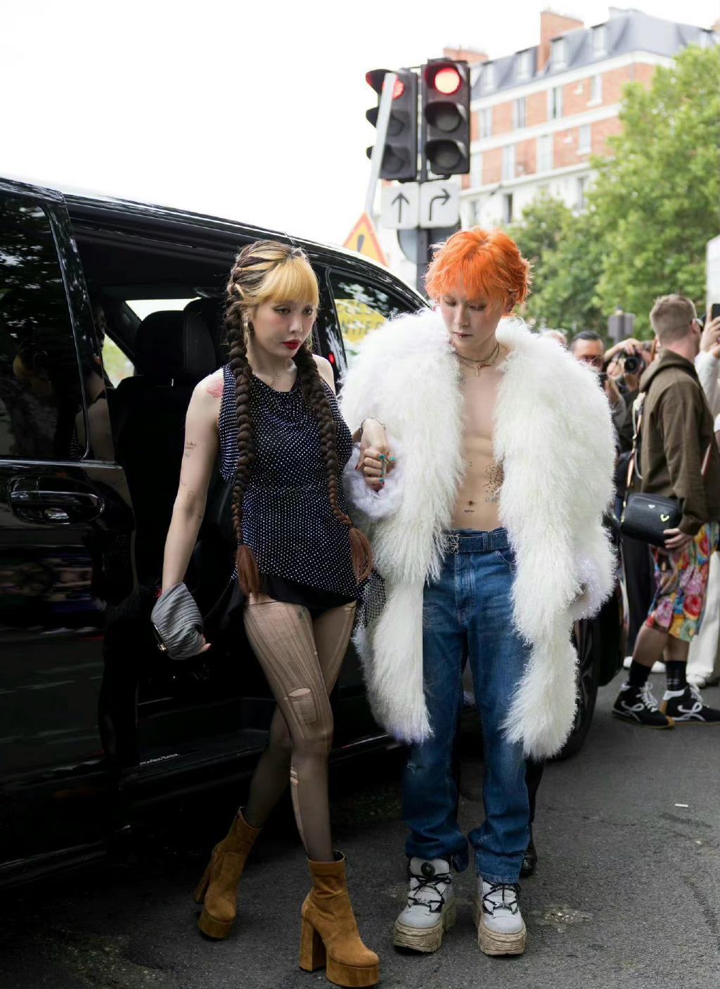 韩星时装周,权志龙泫雅时装周