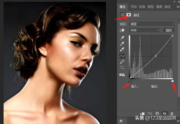 ps怎样修人物图片,ps中对人物图片的处理