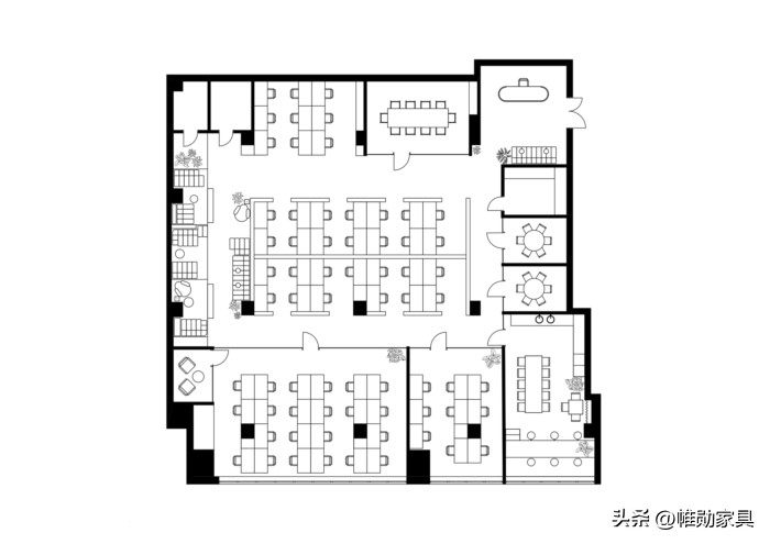 办公室家具定制装修效果图,办公室家具设计图片欣赏